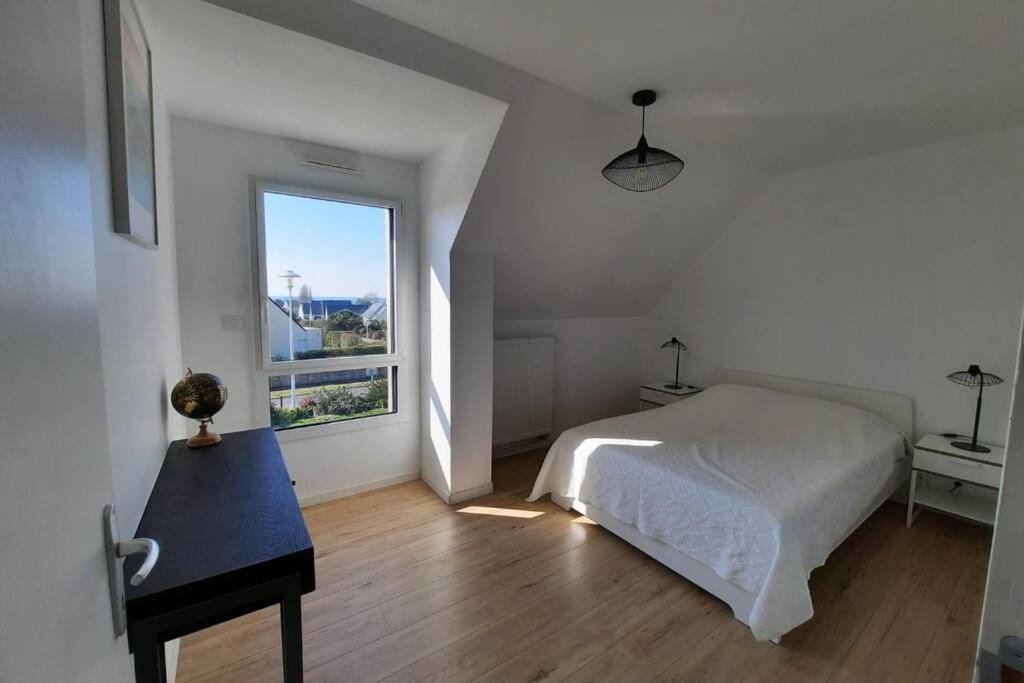 Maison Recente Avec Vue Mer, Plage Et Port A Pied سارزو المظهر الخارجي الصورة